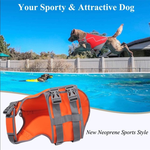 🆕 Vivaglory 🐶 Life Jacket for 🐾 Dogs 🐾 - Picture 4 of 9